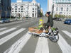 Victory Garden Trike and Gardener