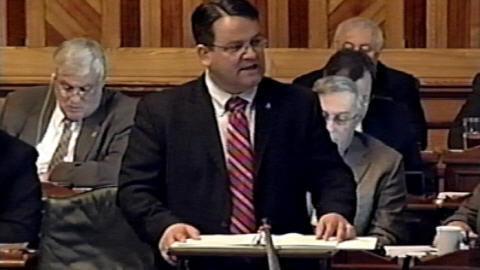 Le ministre Victor Boudreau