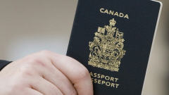 Un passeport canadien
