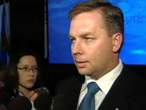 Le premier ministre Rodney MacDonald