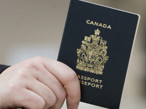 Un passeport canadien