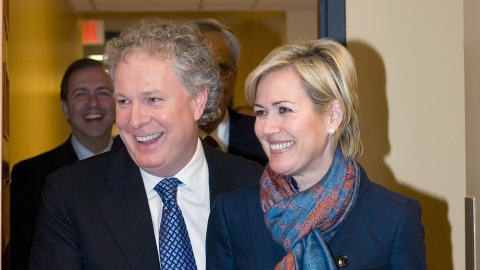 Jean Charest et son �pouse Michelle Dionne