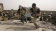 Agents de la firme am�ricaine Blackwater qui prennent part aux combats en Irak