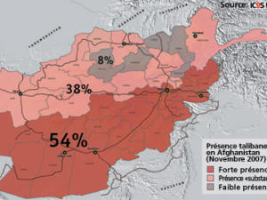 Présence talibane en Afghanistan - 2007