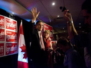 Michael Ignatieff et sa femme Zsuzsanna Zsohar