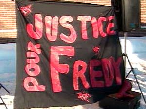 Manifestation à Montréal-Nord en mémoire de Fredy Villanueva