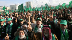 Rassemblement du Hamas à Gaza, le 14 décembre 2008.