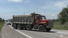 Camion � benne