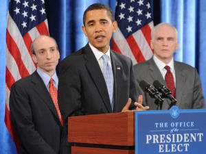 Gary Gensler, Barack Obama et Daniel Tarullo