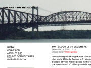 Le site 400 ans - 400 blogues