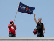Des manifestants en Ontario