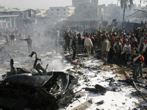Raid israélien sur la bande de Gaza