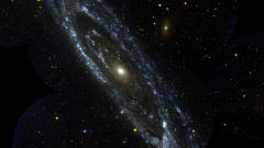 D�tail de la galaxie d'Androm�de