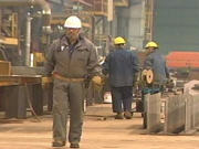 Travailleurs du chantier maritime Davie