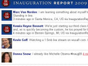 Le site Inauguration Report