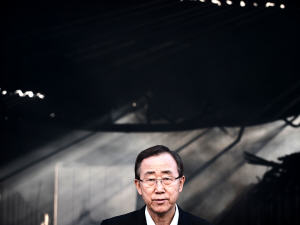 Ban Ki-Moon à Gaza