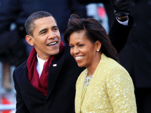Barack Obama et sa femme Michelle