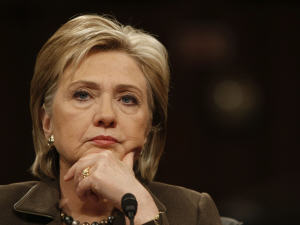 Mme Clinton lors de son audition par la commission des Affaires étrangères du Sénat, le 13 janvier 2009, à Washington