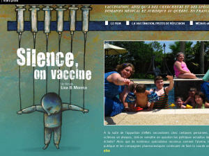 L'affiche du documentaire Silence, on vaccine