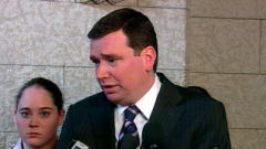 Le ministre Christian Paradis, lieutenant du premier ministre Stephen Harper au Qu�bec