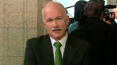 Le chef du NPD Jack Layton