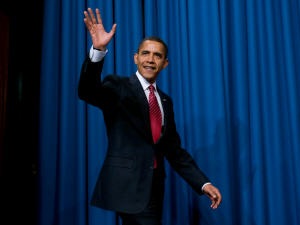 Barack Obama s'est adressé au département américain de l'Énergie jeudi.