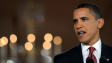 Barack Obama en conf�rence de presse � la Maison-Blanche
