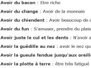Le lexique