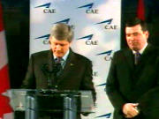 Stephen Harper et Christian Paradis