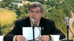 André Juneau, président de la Commission des champs de bataille nationaux
