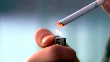 Une cigarette