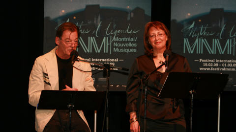 Walter Boudreau et Pierrette Gingras
