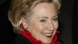 Hillary Clinton � son arriv�e en Chine