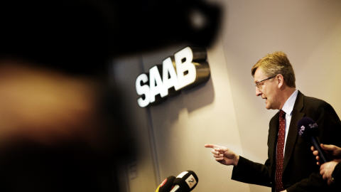 Jan Aake Jonsson, directeur g�n�ral de SAAB