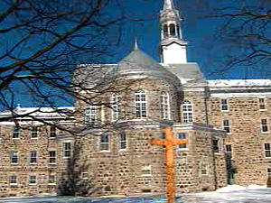 L'abbaye des Cisterciens à Oka