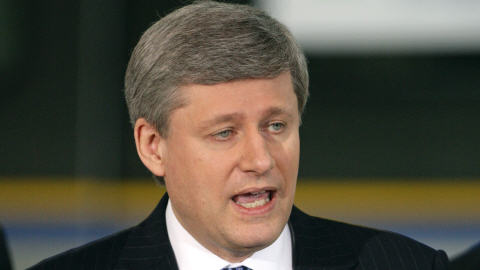 Le premier ministre Harper �tait en Colombie-Britannique, jeudi, pour annoncer un projet de transport en commun.