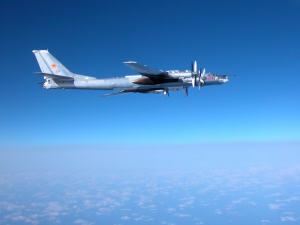 Un Tupolev 95, du nom de code BEAR.
