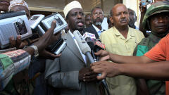 Le président somalien, Sharif Cheikh Ahmed (archives)