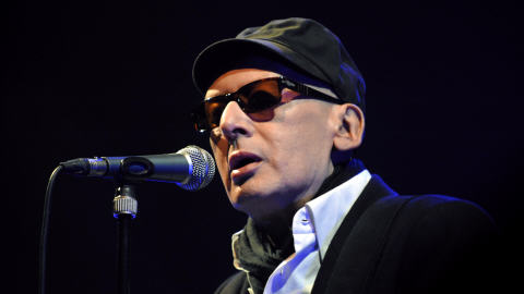 Alain Bashung en concert � Marseille, en octobre 2008
