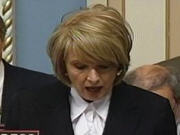 La ministre des Finances, Monique J�r�me-Forget, a d�pos� son budget jeudi