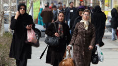 Femmes iraniennes à Téhéran