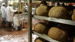 Une usine de transformation de viande