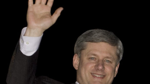Stephen Harper � Londres