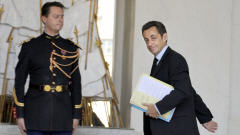 Le pr�sident Nicolas Sarkozy