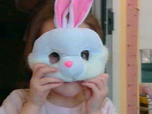 enfant masqué
