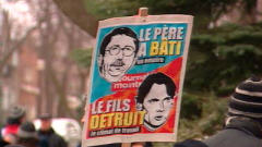 Une affiche des syndiqués du Journal de Montréal