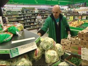 Commis dans un supermarché