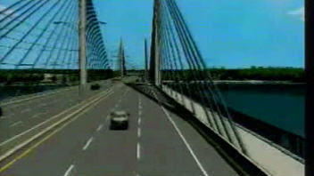 Maquette du point de l'A25, r�alis�e en PPP
