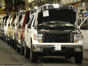 Une usine d'assemblage de Ford