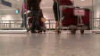 Des passagers